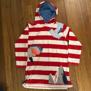 Mini Boden Swim Cover Up Boys